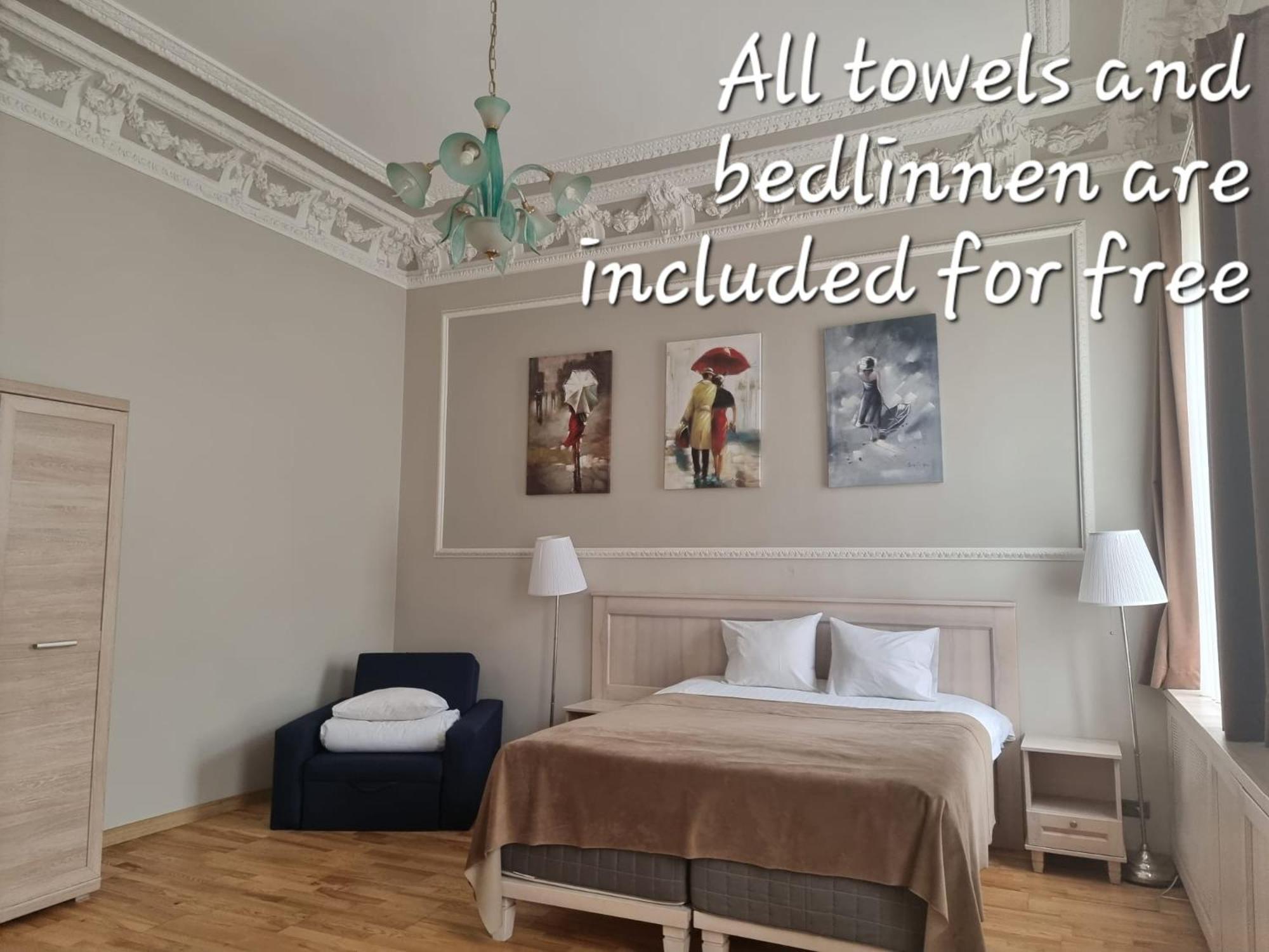 City Inn Riga Apartment, Barons Promenade With Parking المظهر الخارجي الصورة