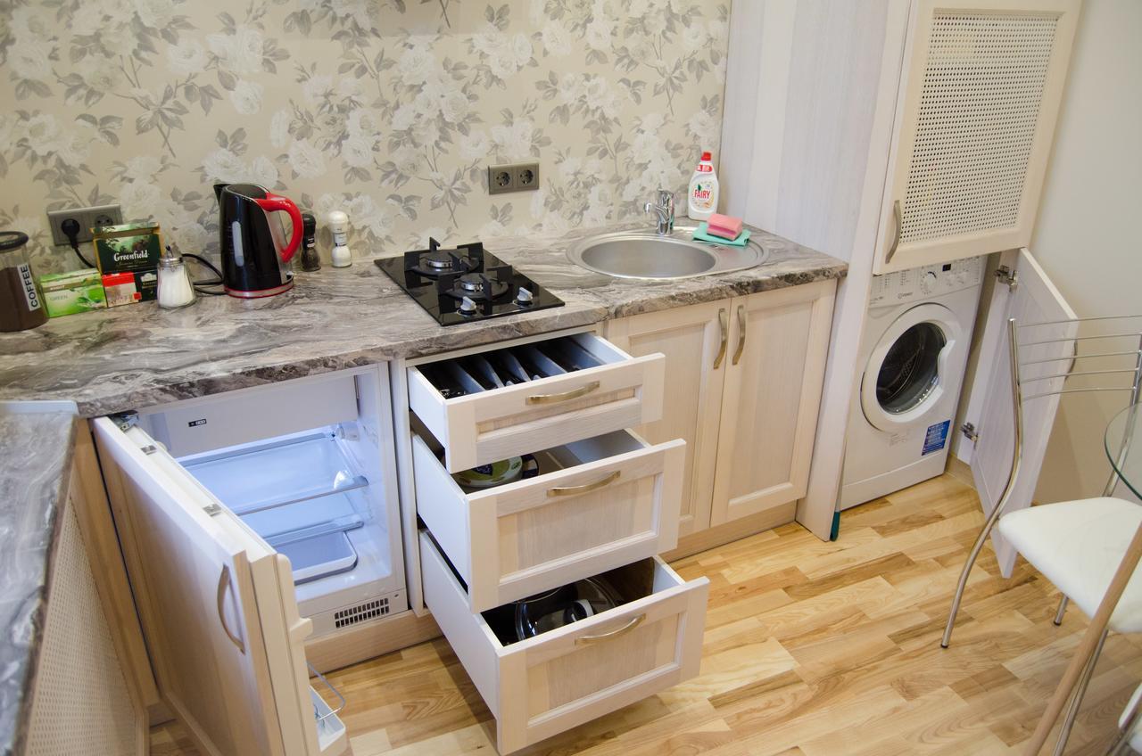 City Inn Riga Apartment, Barons Promenade With Parking المظهر الخارجي الصورة